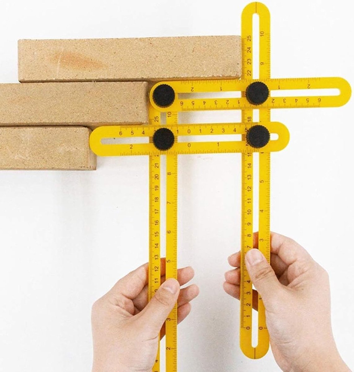 Angle Ruler - Quadrilateral Measuring Instrument - Multi-Angle Ruler - Folding Ruler - Multi Angle Angle V1188-MS101-01917-1