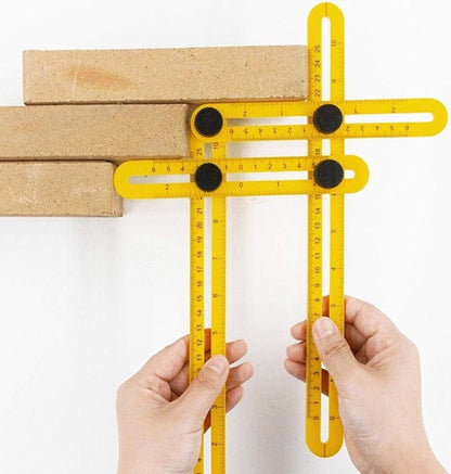 Angle Ruler - Quadrilateral Measuring Instrument - Multi-Angle Ruler - Folding Ruler - Multi Angle Angle V1188-MS101-01917-1