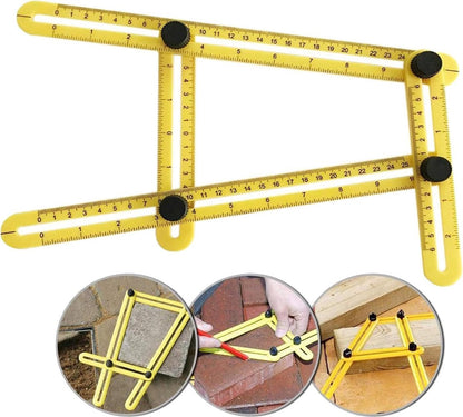 Angle Ruler - Quadrilateral Measuring Instrument - Multi-Angle Ruler - Folding Ruler - Multi Angle Angle V1188-MS101-01917-1
