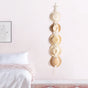 Hat Rack - Cap Rack - Adjustable Coat Rack - Hat Rack - Hat Hanger - Cap Rack Storage System - Macrame Wall V1188-MS101-01927-1