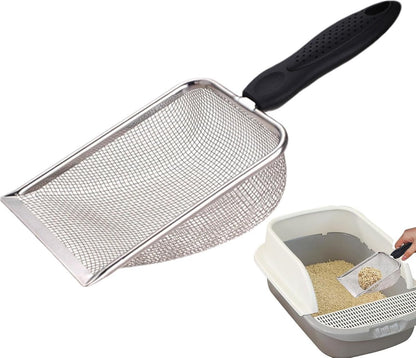 Cat litter scoop - Poop scoop - Ergonomic - Stainless steel V1188-MS101-01932-1
