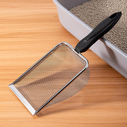 Cat litter scoop - Poop scoop - Ergonomic - Stainless steel V1188-MS101-01932-1