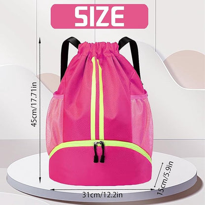 Backpack - School Bag - Sports Backpack - Sports Backpack - Unisex - Practical & Stylish - With Drawstring - V1188-MS101-01933-1