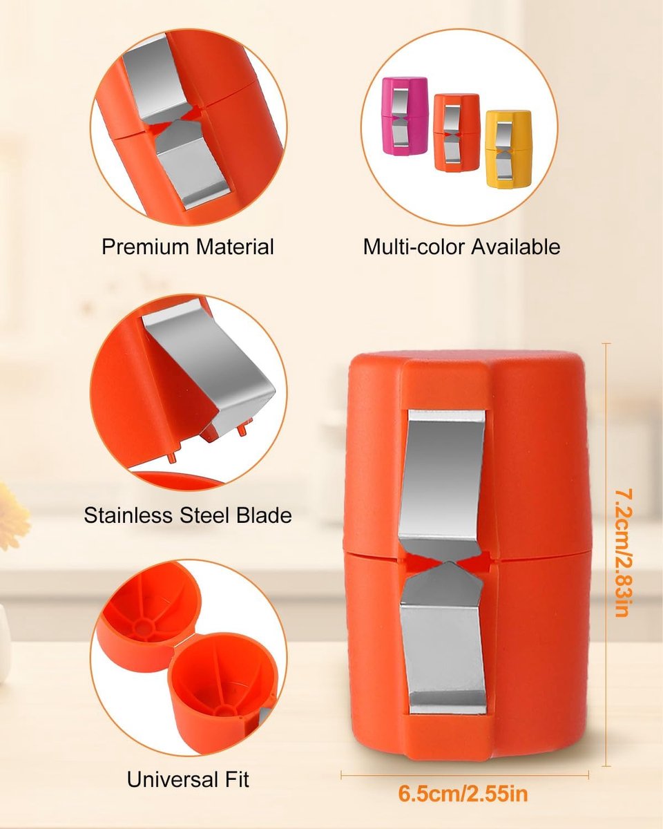 Eggshell Cutter - 3 Pieces - Egg Slicers - Stainless Steel - Eggshell Opener - Egg Beheader - Egg Topper - V1188-MS101-01938-1