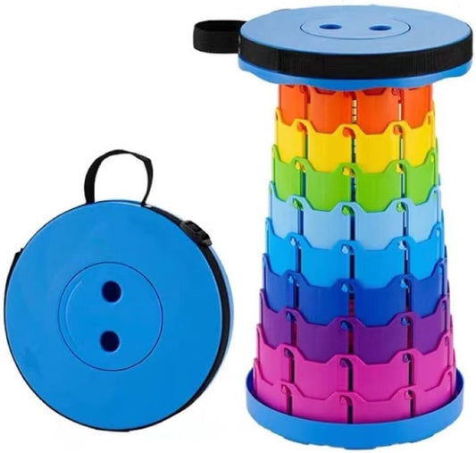 Outdoor Folding Stool - Telescopic Stool - Camping Stool - Folding Stool - Collapsible Stool - Adjustable V1188-MS101-01939-1