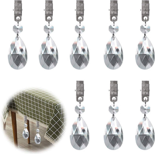 Tablecloth Weights - 8 Pieces - Tablecloth Weights - Garden Oilcloth/Tablecloth Weight Balls - Tablecloth V1188-MS101-01949-1