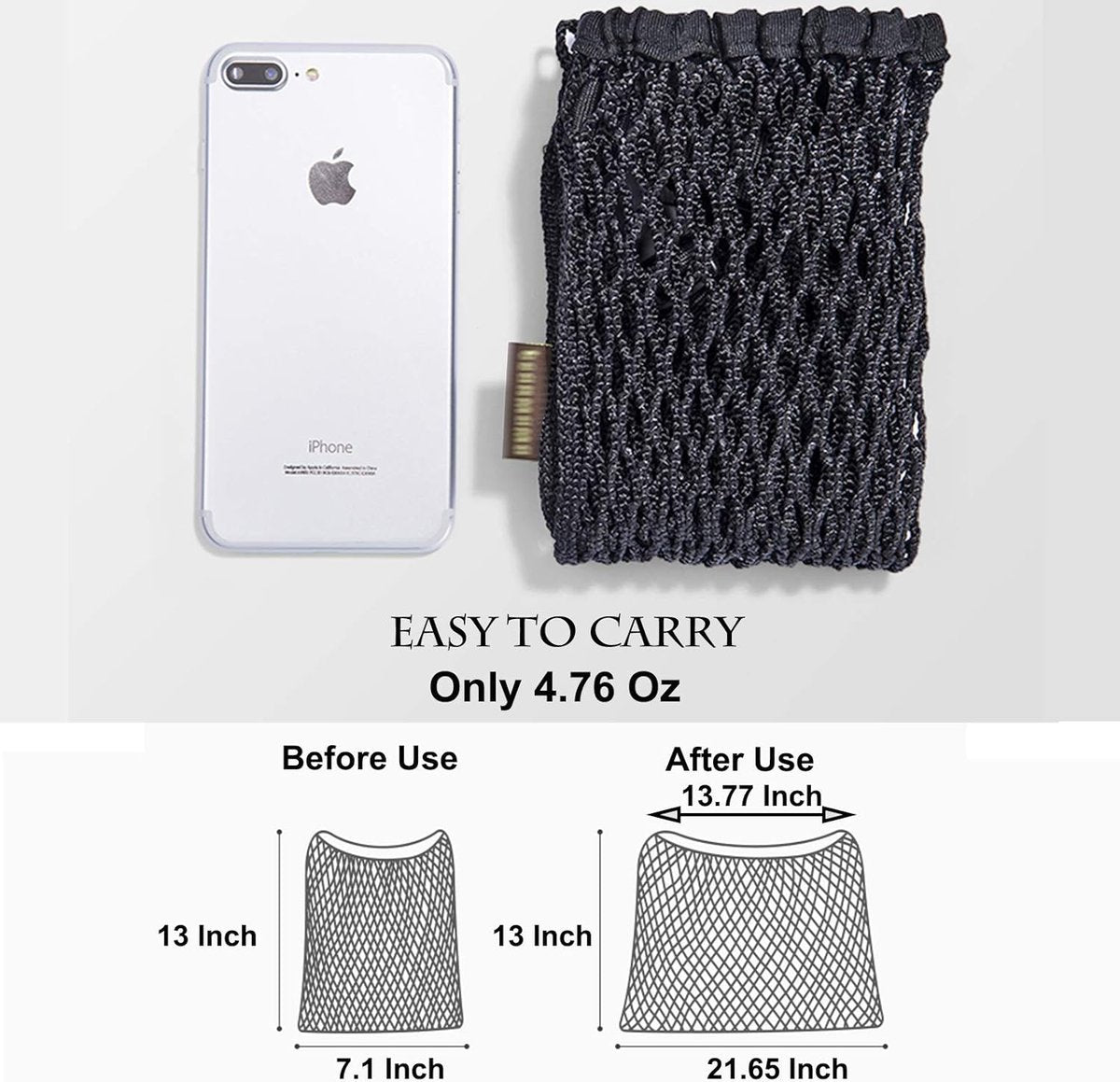 Stroller Net - Stroller/Buggy Net - Buggy Stroller Organizer - Universal - Buggy Bag Organizer - Hanging Mesh V1188-MS101-01950-1