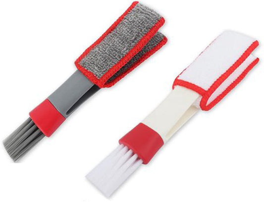 Blind cleaner - 2 pieces - Blind cleaner - Mini dust cloth - Blind cleaner - Ventilation brush - Dust cloth - V1188-MS101-01965-1