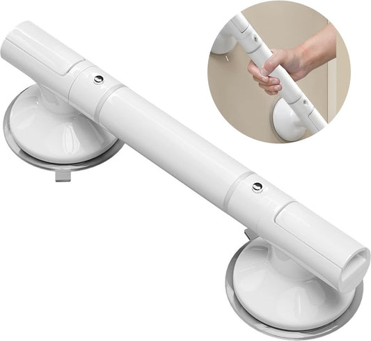 Bathroom Grab Bar 35 cm - Bath Grab Bar - Shower Grab Bar - Fluorescent - Bathroom and Shower Grab Bar with V1188-MS101-01982-1