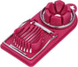 Egg Slicer - 2 in 1 Multifunctional Egg Slicer - Combination Egg Slicer - Stainless Steel - Durable - Egg V1188-MS101-02024-1