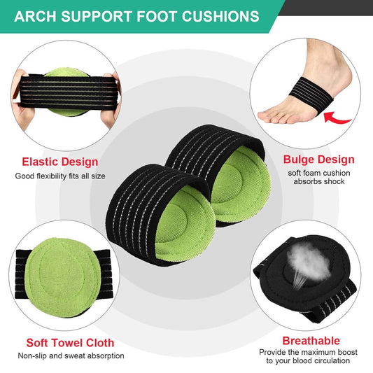 Forefoot Pad - 4 Pairs - Forefoot Pads - Forefoot Cushion - Forefoot Pillow - Forefoot Cushions - Small V1188-MS101-02032-1