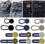 Buttonhole Extender - 12 Pieces - Trouser Expander - 15-17 MM - Silicone - Jeans Trouser Expander - Button V1188-MS101-02033-1