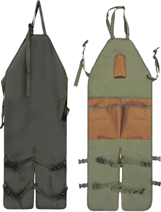 Apron - Work Apron - 6 Pockets - Adjustable - Durable - High Quality Oxford Cloth - Hobby Apron - Carpenter V1188-MS101-02036-1