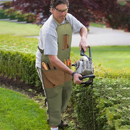 Apron - Work Apron - 6 Pockets - Adjustable - Durable - High Quality Oxford Cloth - Hobby Apron - Carpenter V1188-MS101-02036-1