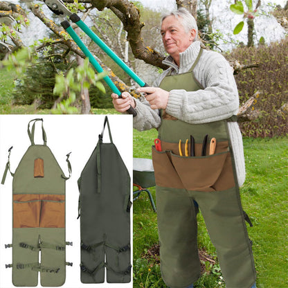 Apron - Work Apron - 6 Pockets - Adjustable - Durable - High Quality Oxford Cloth - Hobby Apron - Carpenter V1188-MS101-02036-1