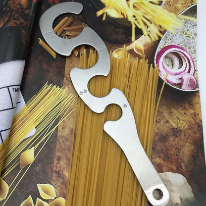 Spaghetti Measurer - Professional Pasta Measuring - 4-Hole S-Shaped Portable Spaghetti Meter - V1188-MS101-02037-1