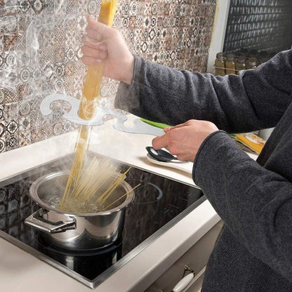 Spaghetti Measurer - Professional Pasta Measuring - 4-Hole S-Shaped Portable Spaghetti Meter - V1188-MS101-02037-1