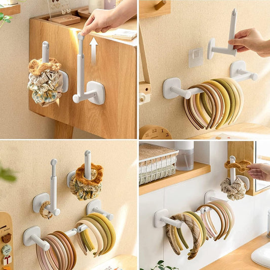 Towel Hook - 2 Pieces - Wall Hook - Coat Hook - Hanging Hook - Adjustable Hook - Hooks - Towel Hooks - V1188-MS101-02054-1