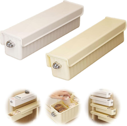 Underwear Storage Boxes - 2 Pieces - Organizer - Drawer Organizer - Storage System - Clothing Organizer - V1188-MS101-02059-1