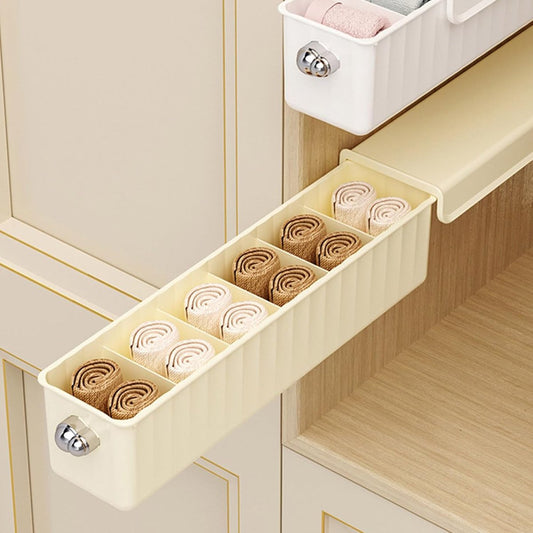 Underwear Storage Boxes - 2 Pieces - Organizer - Drawer Organizer - Storage System - Clothing Organizer - V1188-MS101-02059-1