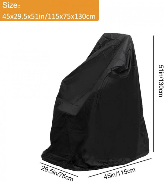 Wheelchair Protective Cover - Universal - Wheelchair Cover - Premium Wheelchair Cover - 130 x 115 x 75 Cm - V1188-MS101-02061-1