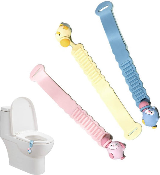 Toilet Seat Lifter Rings - 3 Pieces - Toilet Seat Lifter - Toilet Seat Lifting Device Touch - Toilet Lid V1188-MS101-02072-1