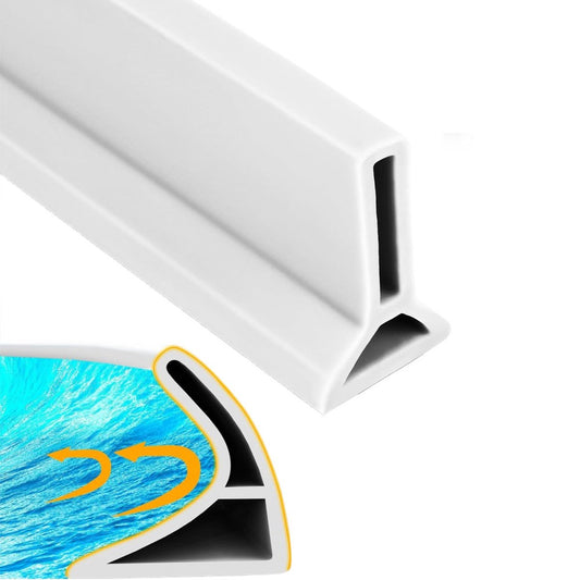 Shower Water Stopper - Self-Adhesive Shower Water Barrier - Shower Threshold - Water Threshold - 2 Meters - V1188-MS101-02099-1