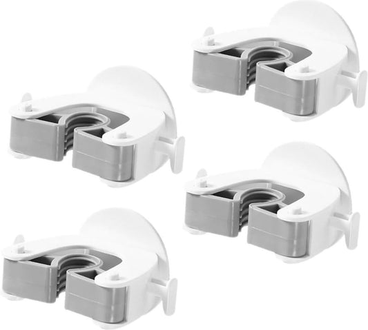 Broom Holder - 4 pieces - Self-adhesive - Broom Holder - ABS - Broom Hanging System - Broom Holder - Garden V1188-MS101-02112-1