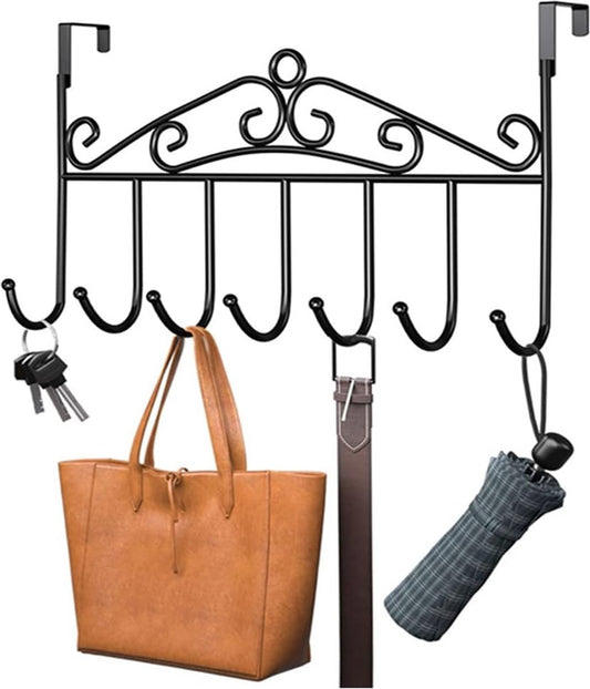 Door coat rack - Door clothes hooks - Towel holder - Wall coat rack - Door hook - Door hanger - Hanging door V1188-MS101-02126-1