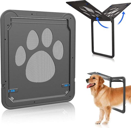 Dog Flap Screen Door - Dog Door Interior Door - Dog Flap Fly Screen - Cat Flap Screen Door - Cat Door V1188-MS101-02151-1
