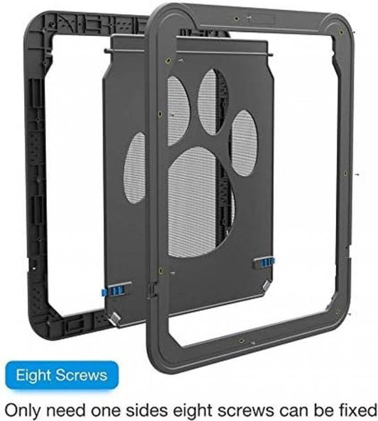 Dog Flap Screen Door - Dog Door Interior Door - Dog Flap Fly Screen - Cat Flap Screen Door - Cat Door V1188-MS101-02151-1