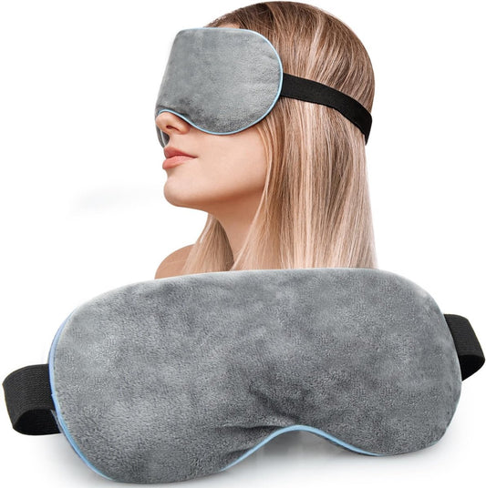 Luxury Sleep Mask - Memory Foam Sleep Mask - Steam Eye Mask - Blackout Eye Mask - Soothes the eyes - V1188-MS101-02162-1
