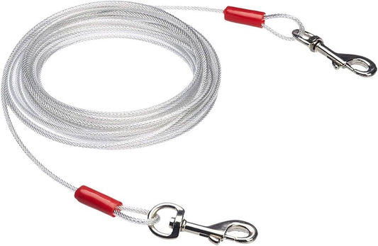 Dog leash - 10 m - cat leash - Active and Large Dogs - Bite-resistant - Retractable leash - Steel cable - Pet V1188-MS101-02163-1