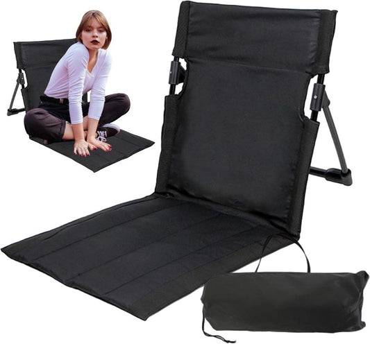 Beach Mat - Foldable Beach Chair - Camping Chair - Beach Mat with Backrest - Outdoor Camping Chair - V1188-MS101-02169-1