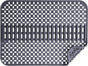Silicone sink mat - sink protection - 1 piece - dark grey - 43x32 cm V1188-MS101-02180-1