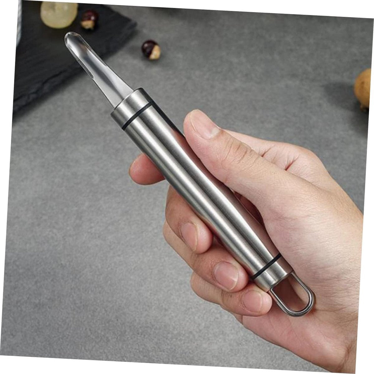 Fruit Corer - Professional Pitter - Creative Portable Longan Core Remover - Easy Core Removal - Ergonomic V1188-MS101-02197-1
