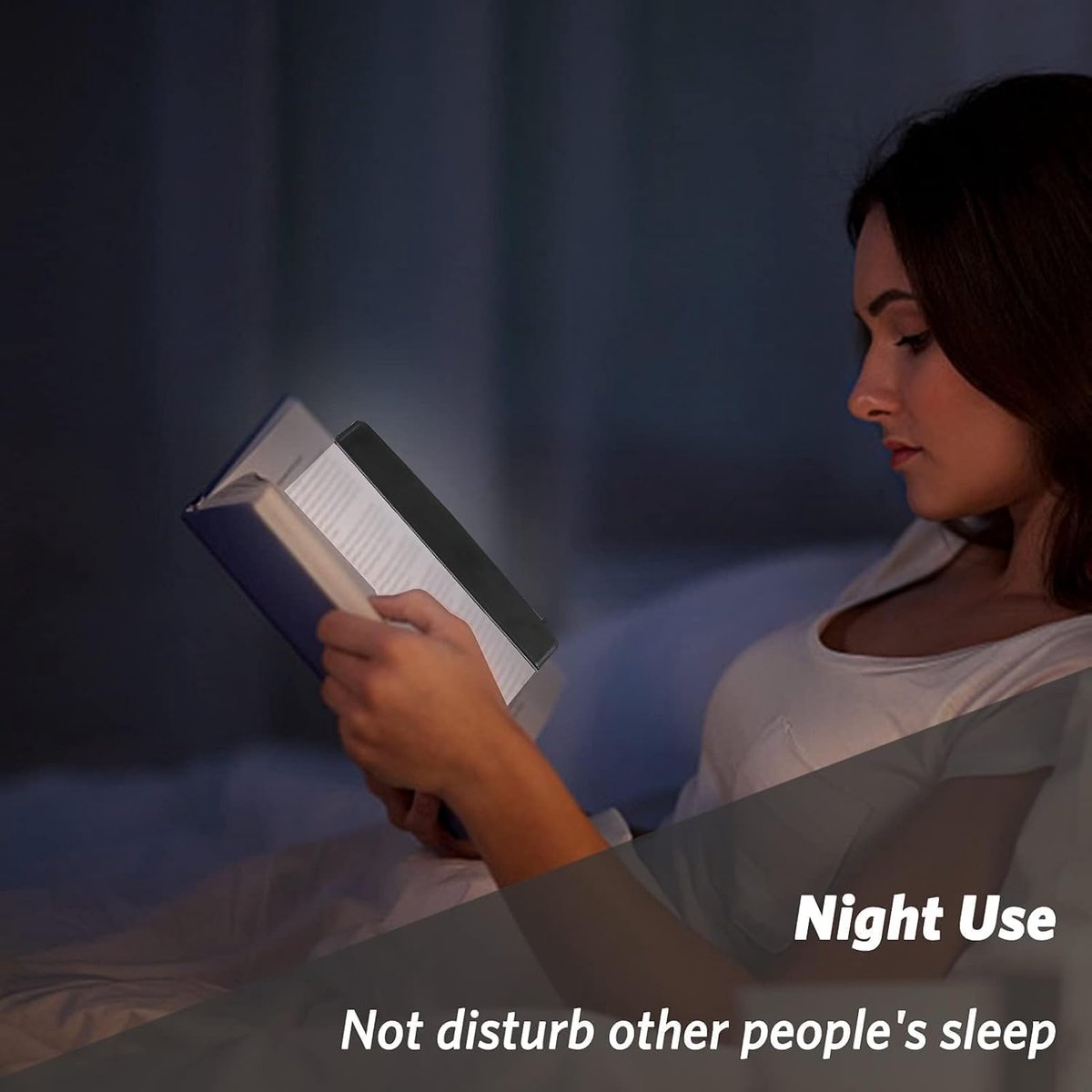 reading light for book - reading light - bookmark Book lamp - reading light for in bed - flat reading light - V1188-MS101-02244-1