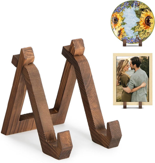 Plate Display Stand - Cookbook Stand - Book Stand - Plate Rack - Plate Stand - Plate Holder - Plate Hanger - V1188-MS101-02275-1
