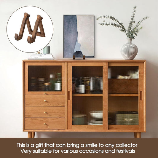 Plate Display Stand - Cookbook Stand - Book Stand - Plate Rack - Plate Stand - Plate Holder - Plate Hanger - V1188-MS101-02275-1