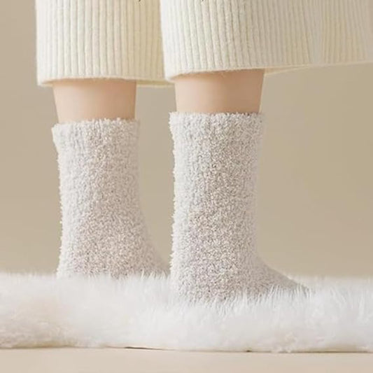 7 Pair - socks - women's socks - Warm Fuzzy Fleece Socks - Women's House Socks - Warm Winter Socks - Fluffy V1188-MS101-02283-1
