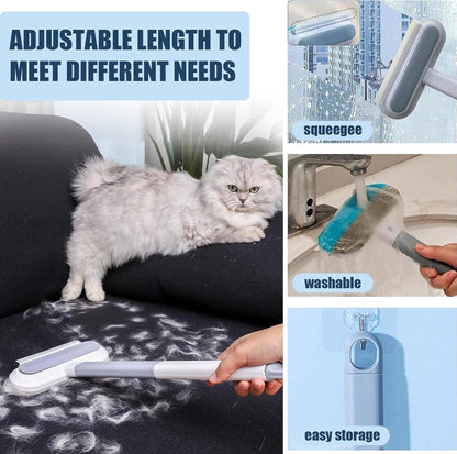 Pet Hair Remover 4 in 1 - 45x18cm - Reusable - Long handle V1188-MS101-02295-1