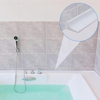 Silicone water stopper - Shower water blocker - 200 cm - White V1188-MS101-02300-1