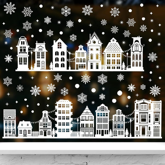 pieces - Window stickers - Christmas window sticker - Self-adhesive window stickers - Reusable Christmas V1188-MS101-02312-1