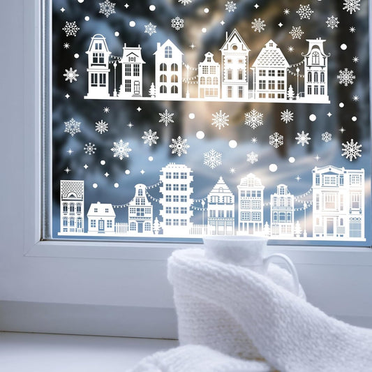 pieces - Window stickers - Christmas window sticker - Self-adhesive window stickers - Reusable Christmas V1188-MS101-02312-1