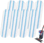 8-piece replacement mop pad set suitable for O Cedar H2prO mop system, suitable for Vileda H2PrO Flat Mop V1188-MS101-02314-1