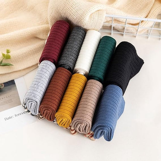 Socks - 10 Pairs of Socks - Value Pack Women's Socks Size 36/40 - Women's Socks - Comfortable Fashion Striped V1188-MS101-02316-1