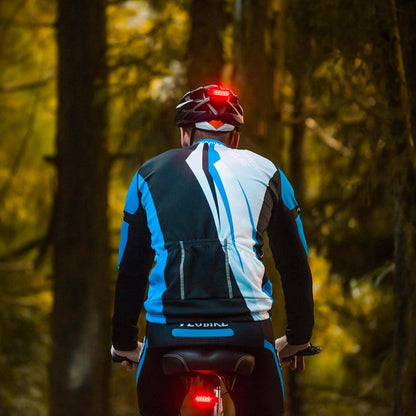 2-Piece Bicycle Light - Bicycle Rear Light - Bicycle Rear Lights - Front Light & Rear Light - USB V1188-MS101-02321-1