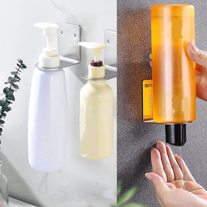 Pieces Wall-Mounted Soap Dispenser - Wall-Mounted Soap Dispenser - Hand Pump Holder - Wall-Mounted Shampoo V1188-MS101-02324-1