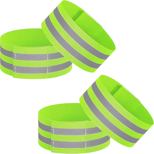 Trouser Clips - 2 Pairs - Reflective Cycling Shorts Clip - Universal Cycling Shorts Clip - Reflective trouser V1188-MS101-02340-1
