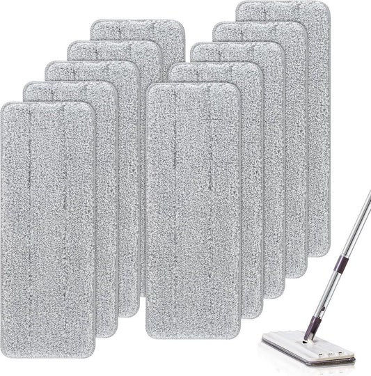 Mop Pad Refills - 10 Pieces - Mop Refill - Mops - Wet and Dry for Home Cleaning - Viscose Mop - Microfiber V1188-MS101-02357-1